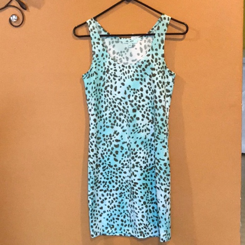 Black n turquoise leporade dress brand new